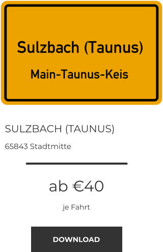 SULZBACH (TAUNUS) 65843 Stadtmitte ab €40 je Fahrt DOWNLOAD