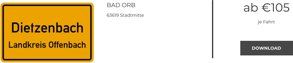 BAD ORB 63619 Stadtmitte ab €105 je Fahrt DOWNLOAD DOWNLOAD